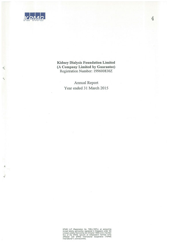 Financial Report 2014/2015